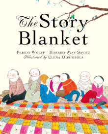 Book cover of The Story Blanket