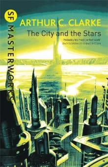 Book cover of The City and the Stars