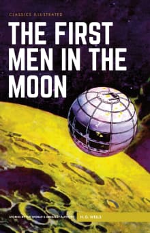 Book cover of The First Men in the Moon