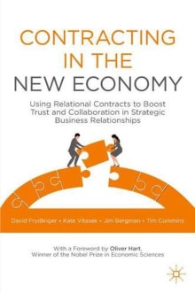 Book cover of Contracting in the New Economy: Using Relational Contracts to Boost Trust and Collaboration in Strategic Business Relationships