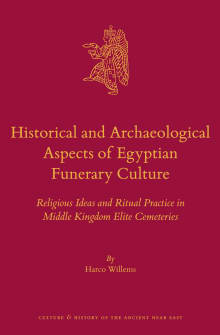 Book cover of Historical and Archaeological Aspects of Egyptian Funerary Culture: Religious Ideas and Ritual Practice in Middle Kingdom Elite Cemeteries