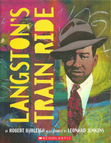 Book cover of Langston's Train Ride