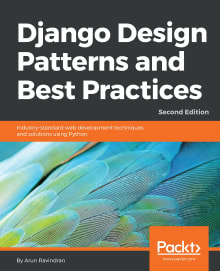 Book cover of Django Design Patterns and Modern Best Practices