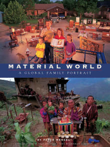 Book cover of Material World: A Global Family Portrait
