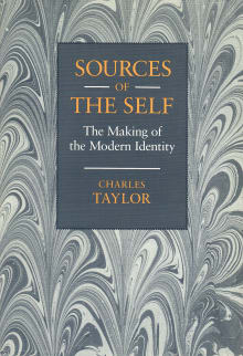 Book cover of Sources of the Self: The Making of the Modern Identity