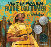 Book cover of Voice of Freedom: Fannie Lou Hamer: The Spirit of the Civil Rights Movement