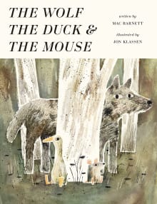 Book cover of The Wolf, the Duck, and the Mouse