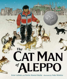 Book cover of The Cat Man of Aleppo