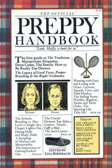 Book cover of The Official Preppy Handbook