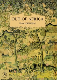 Book cover of Out of Africa