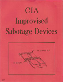 Book cover of CIA Improvised Sabotage Devices