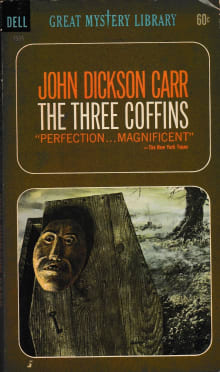 Book cover of The Three Coffins