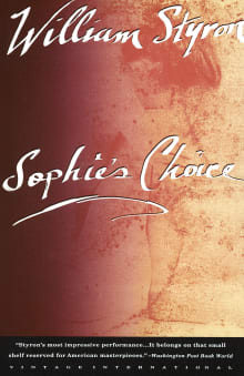 Book cover of Sophie's Choice