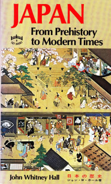 Book cover of Japan from Prehistory to Modern Times