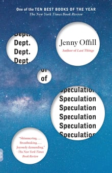 Book cover of Dept. of Speculation