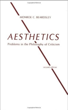 Book cover of Aesthetics: Problems in the Philosophy of Criticism