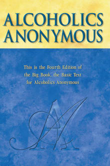 Book cover of Alcoholics Anonymous Big Book