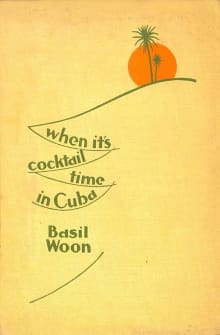 Book cover of When It’s Cocktail Time in Cuba