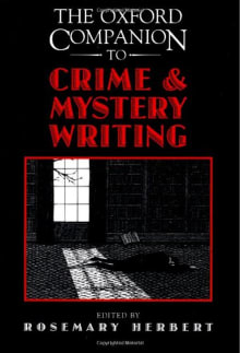 Book cover of The Oxford Companion to Crime and Mystery Writing
