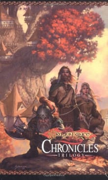 Book cover of Dragonlance Chronicles Trilogy