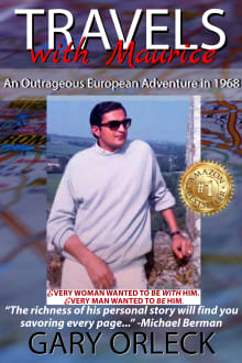 Book cover of Travels With Maurice: An Outrageous Adventure in Europe, 1968