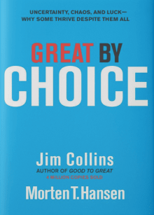 Book cover of Great by Choice