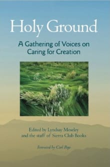 Book cover of Holy Ground: A Gathering of Voices on Caring for Creation