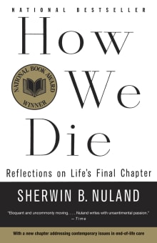 Book cover of How We Die: Reflections of Life's Final Chapter