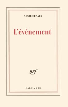 Book cover of L’évenément