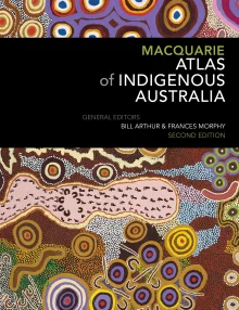 Book cover of Macquarie Atlas of Indigenous Australia