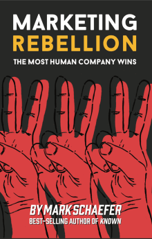 Book cover of Marketing Rebellion: The Most Human Company Wins