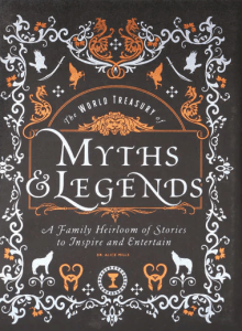 Book cover of The World Treasury of Myths & Legends