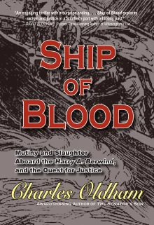 Book cover of Ship of Blood: Mutiny and Slaughter Aboard the Harry A. Berwind, and the Quest for Justice