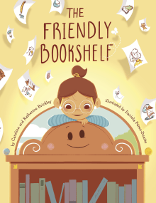 Book cover of The Friendly Bookshelf