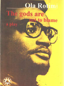 Book cover of The Gods are Not to Blame