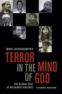 Book cover of Terror in the Mind of God