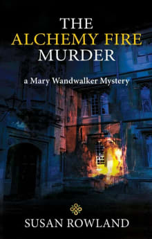 Book cover of The Alchemy Fire Murder: a Mary Wandwalker Mystery