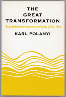 Book cover of The Great Transformation: The Political and Economic Origins of Our Time