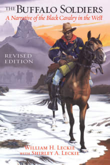 Book cover of The Buffalo Soldiers: A Narrative of the Black Cavalry in the West