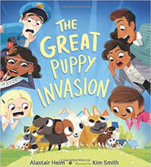 Book cover of The Great Puppy Invasion