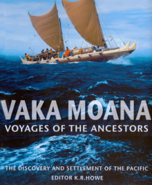 Book cover of Vaka Moana, Voyages of the Ancestors: The Discovery and Settlement of the Pacific