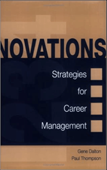 Book cover of Novations: Strategies for Career Management