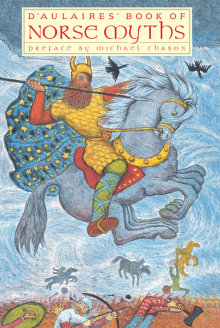 Book cover of D'Aulaires' Book of Norse Myths