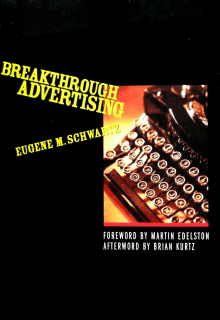 Book cover of Breakthrough Advertising