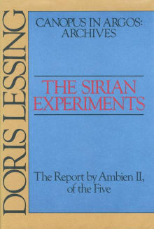 Book cover of The Sirian Experiments