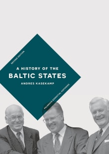 Book cover of A History of the Baltic States