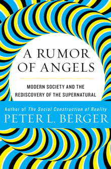 Book cover of A Rumour of Angels: Modern Society and the Rediscovery of the Supernatural