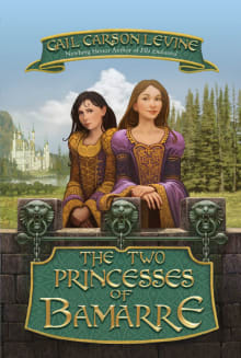 Book cover of The Two Princesses of Bamarre