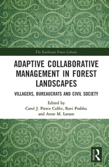 Book cover of Adaptive Collaborative Management in Forest Landscapes: Villagers, Bureaucrats and Civil Society