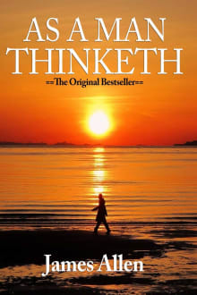 Book cover of As A Man Thinketh